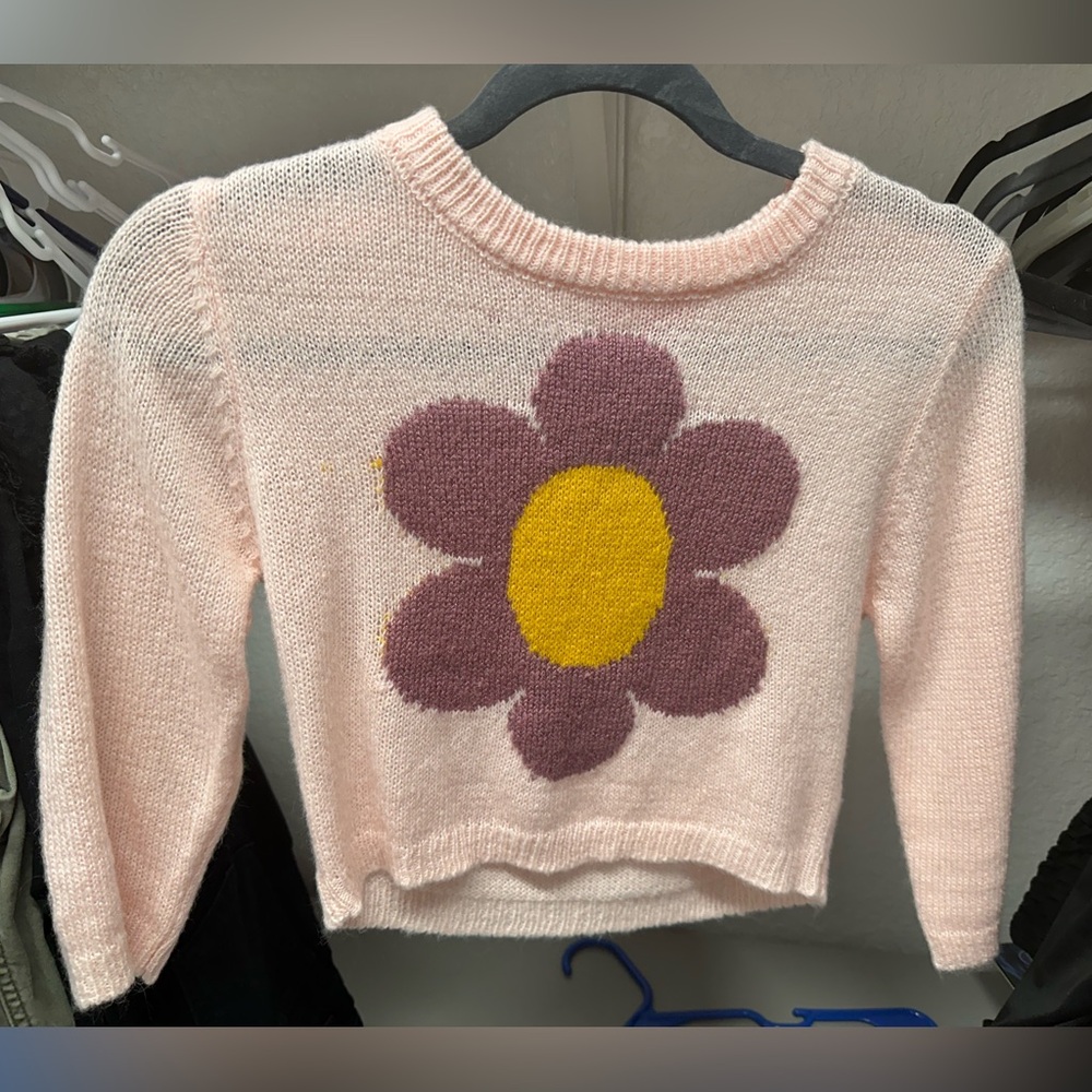 Crop top sweater
